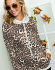 e Luna PLUS Cheetah Print Sweatshirt