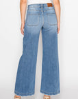 Eco Friendly Fabric High Rise Slim Palazzo Jeans