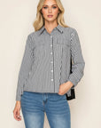 JOH | Jenn Shirt with Pleating Details