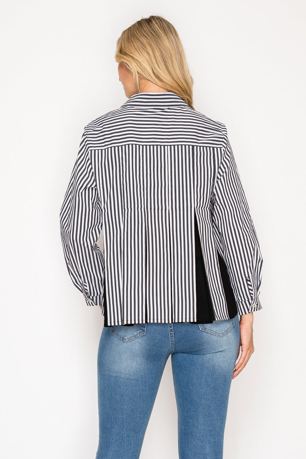 JOH | Jenn Shirt with Pleating Details