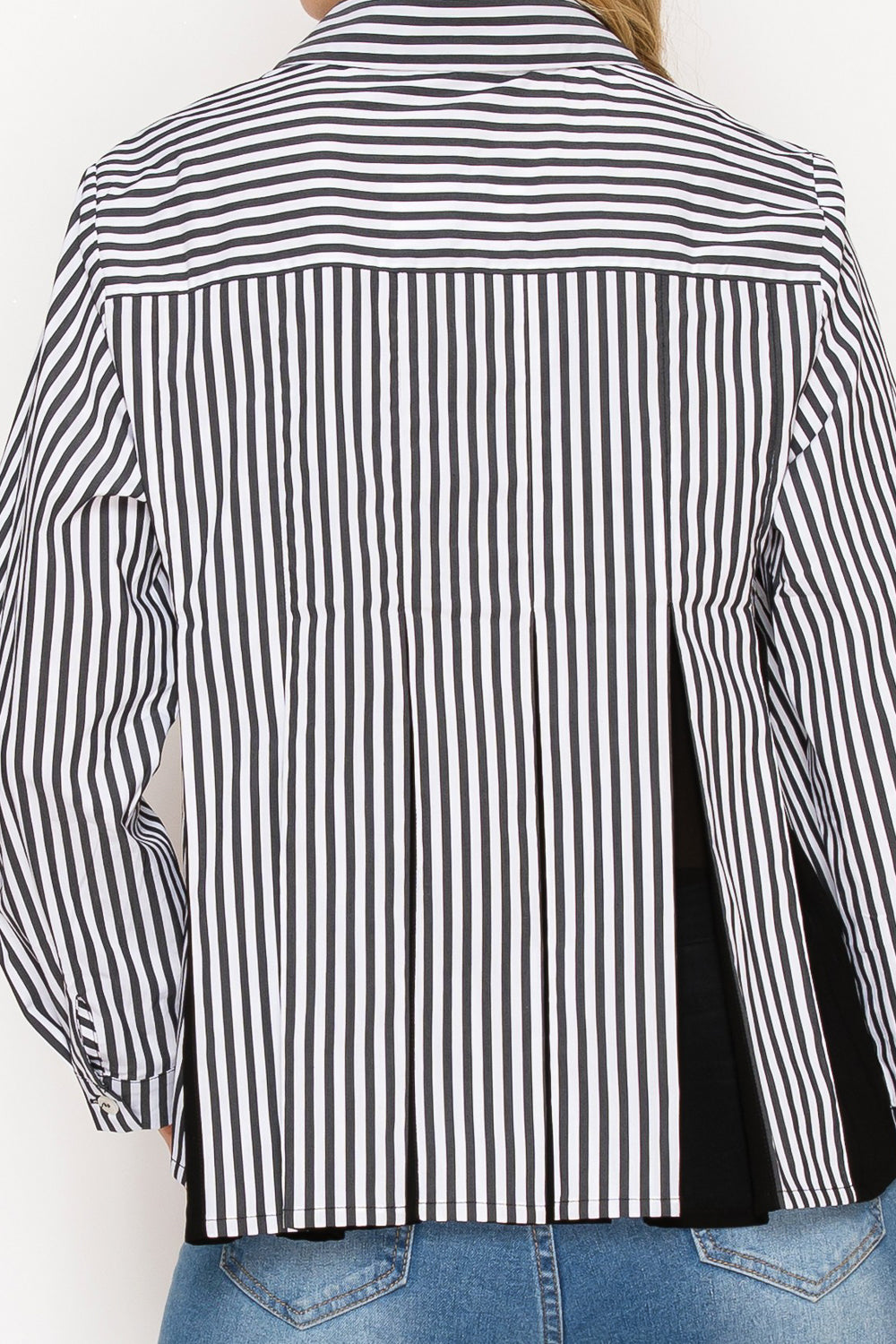 JOH | Jenn Shirt with Pleating Details