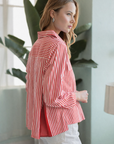 JOH | Jenn Shirt with Pleating Details