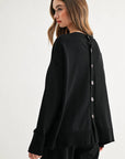 JOH Apparel Spencer Oversized Statement Button Cardigan