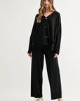 JOH Apparel Spencer Oversized Statement Button Cardigan