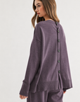 JOH Apparel Spencer Oversized Statement Button Cardigan