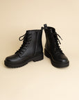 Epsom Lace-Up Boots