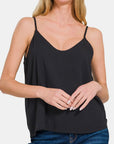 Zenana Two Layered Spaghetti Strap Cami