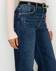 Artemis Vintage Camille High Rise Cropped Palazzo Jeans