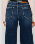 Artemis Vintage Camille High Rise Cropped Palazzo Jeans