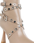 Jaunts Eyelets & Studs Harness Ankle Boots