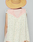 POL Pearl Detail Open Front Sleeveless Cardigan