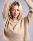 Mock Neck Pullover