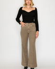 Artemis Vintage Khaki Tummy Control Holly Flare Jeans
