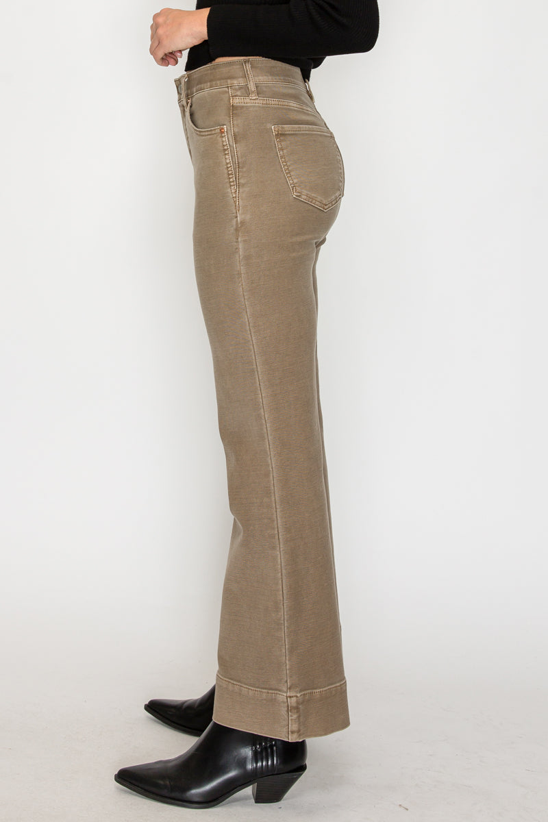 Artemis Vintage Khaki Tummy Control Holly Flare Jeans