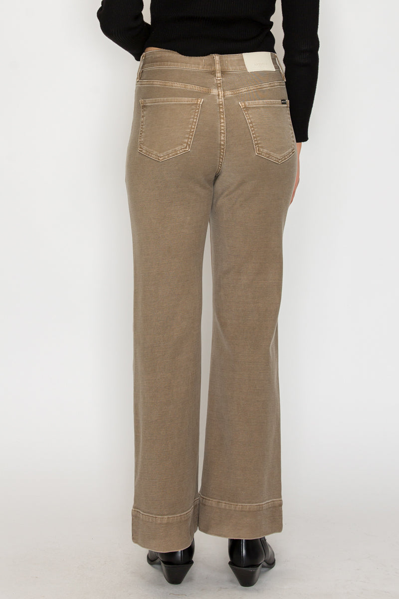 Artemis Vintage Khaki Tummy Control Holly Flare Jeans