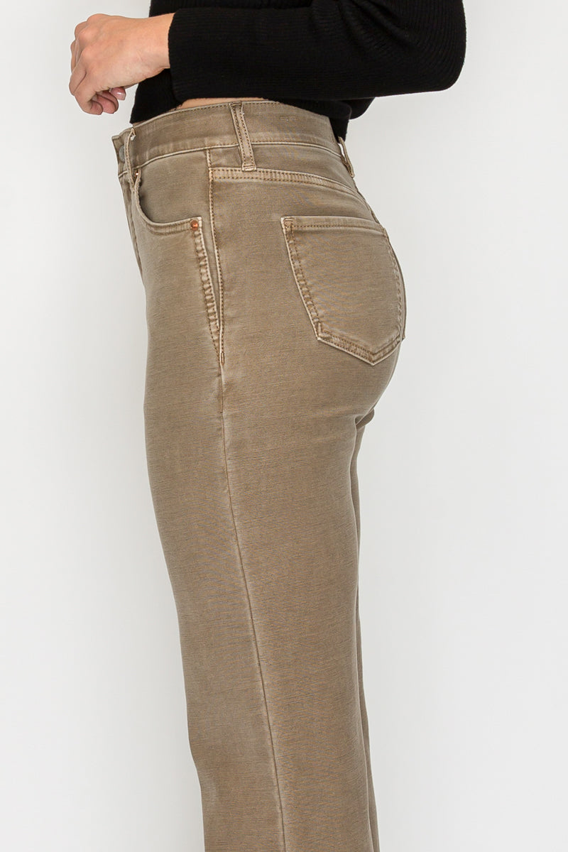 Artemis Vintage Khaki Tummy Control Holly Flare Jeans