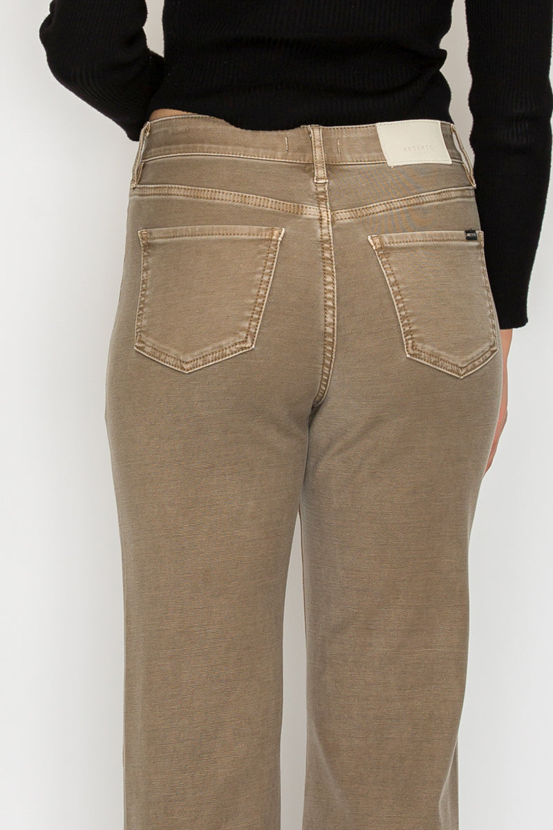 Artemis Vintage Khaki Tummy Control Holly Flare Jeans