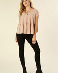 Lilou A-Line Tiered Blouse