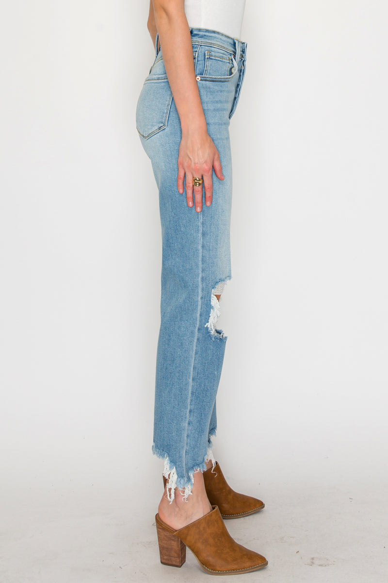 Artemis Vintage Raelynn Ultra High Rise Modern Wide Leg Jeans