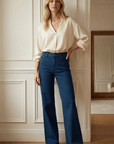 Artemis Vintage Anastasia Tummy Control Wide Flare Jeans