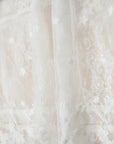 Sheer Floral Lace Ruffle Tiered Blouse & Cami