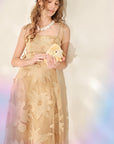 Flying Tomato Sandy Bloom Floral Woven Lace Midi Dress