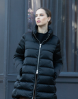 Cotes of London |The Dorchester Down Coat with Chunky Zipper