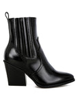 Cornus Pointed Toe Ankle Boots