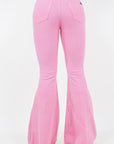 GJG Denim Rodeo Bell Bottom Jean in Pink- Inseam 32"