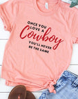 Love A Cowboy Graphic Tee PLUS