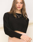 HYFVE Feeling Myself Cropped Sweater