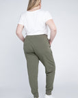 Plus-Size Jogger Pants