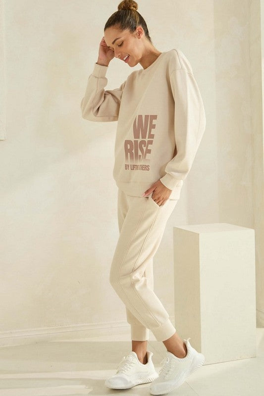 PLUS We Rise by Lifting Others Ultra Comfy Sweatshirt