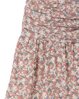 Lilou Shirred Floral Skirt