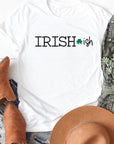 Irish-ish Type Font Graphic Tee