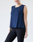 Fabina Bamboo Muscle Sleeve Top