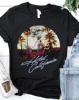 Retro Eagles Hotel California Graphic Tee PLUS