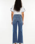 Kancan Full Size High Rise Slim Wide Leg Jeans