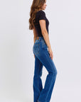 Judy Blue Full Size Run Mid-Rise Bootcut Jeans with Thermal Lining