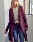 e Luna Chunky Sweater Knit Cardigan