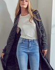 e Luna Chunky Sweater Knit Cardigan