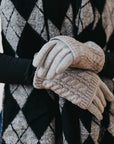 3 in 1 Cable Knit Gloves - My Pampered Life Seattle
