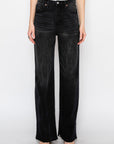 Artemis Vintage | Elodie Tummy Control Inseam Transform High Rise A-line Wide Jeans