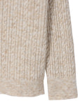 Lilous Oversize Cable Knit Sweater - Online Only