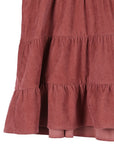 Corduroy Tiered Dress - Online Only