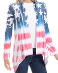 Women's Made in USA Stars and Stripes Cardigan