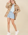 Lilou Plaid Shacket with Pockets