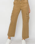 Risen Full Size High Rise Cargo Jeans