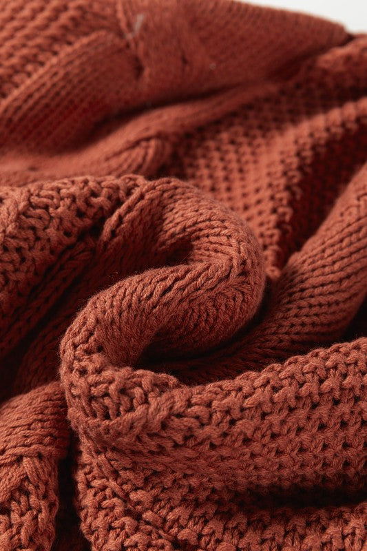 Willaira Slouchy Textured Knit Sweater