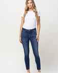 VERVET by Flying Monkey Mid Rise Crop Skinny